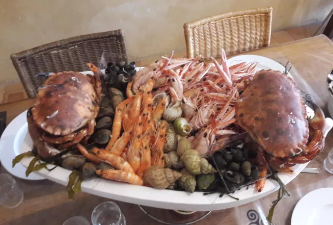 Plateau de fruit de mer