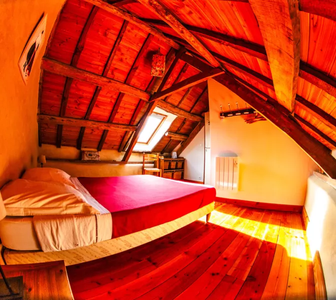 La chambre Tuchenn Kador avec son lit double